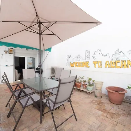 Gran Terraza En El Centro Lägenhet Alicante